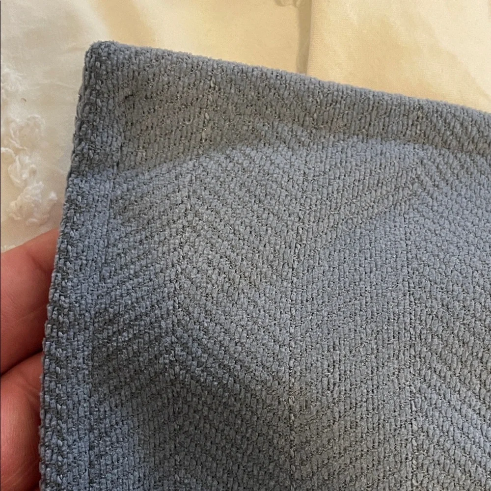 Dark Blue Gray Pillow Covers new set of two